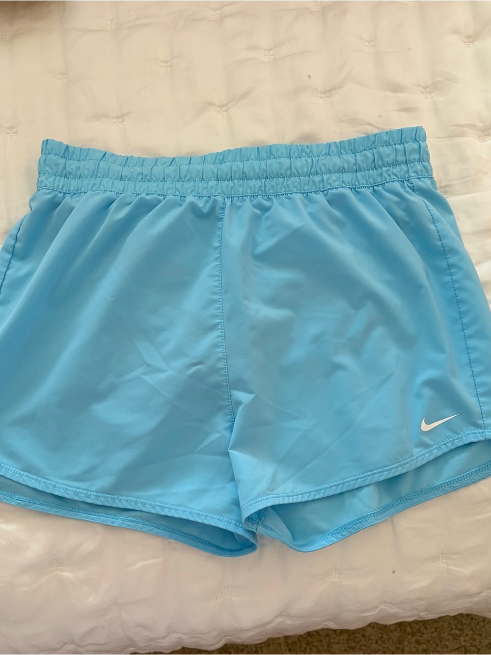 Nike Kid’s Sky Blue Athletic Shorts